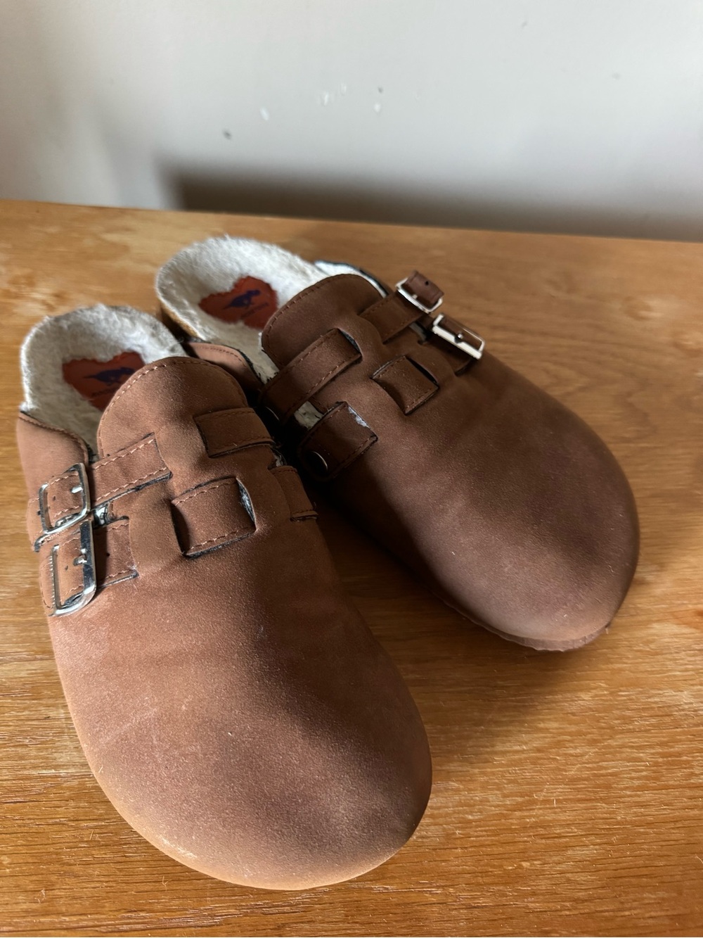 Rocket Dog Brown Slip-On Clogs with Buckle